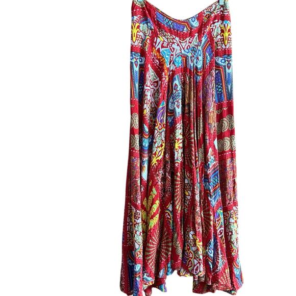 Earthbound Trading Co Gauchos WIDE leg palazzo pants boho gypsy M medium - Picture 14 of 15